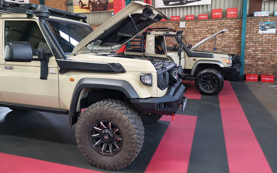A Full-Service Toyota Land Cruiser Workshop