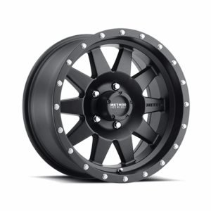 MRW 301 Standard Matte Black 17×8.5 Wheel 0